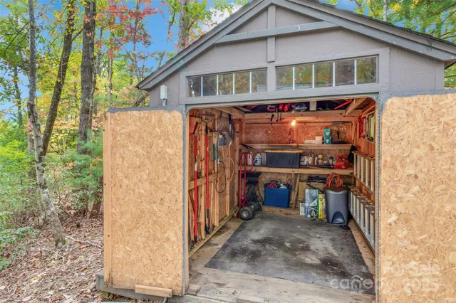 a view of a lush green mountain
