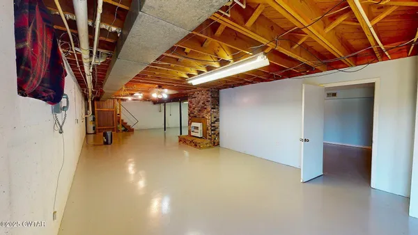 a view of under construction room and staircase