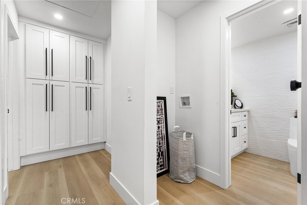 3621 Myrtle Street Irvine, CA 92606 - Photo 22 of 40 a view of empty room with wooden floor