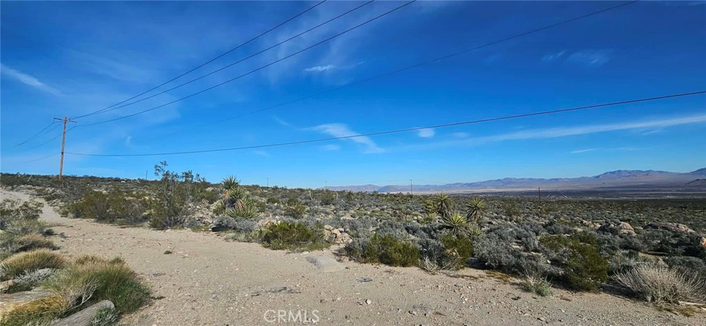 800 Meehleis Road Lucerne Valley, CA 92356 - Photo 4 of 6 a view of mountain view with wooden floor