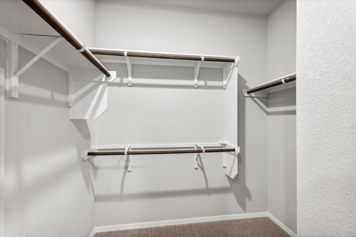 2607 Totley Road Manor, TX 78653 - Photo 20 of 40 Walk in closet with carpet flooring