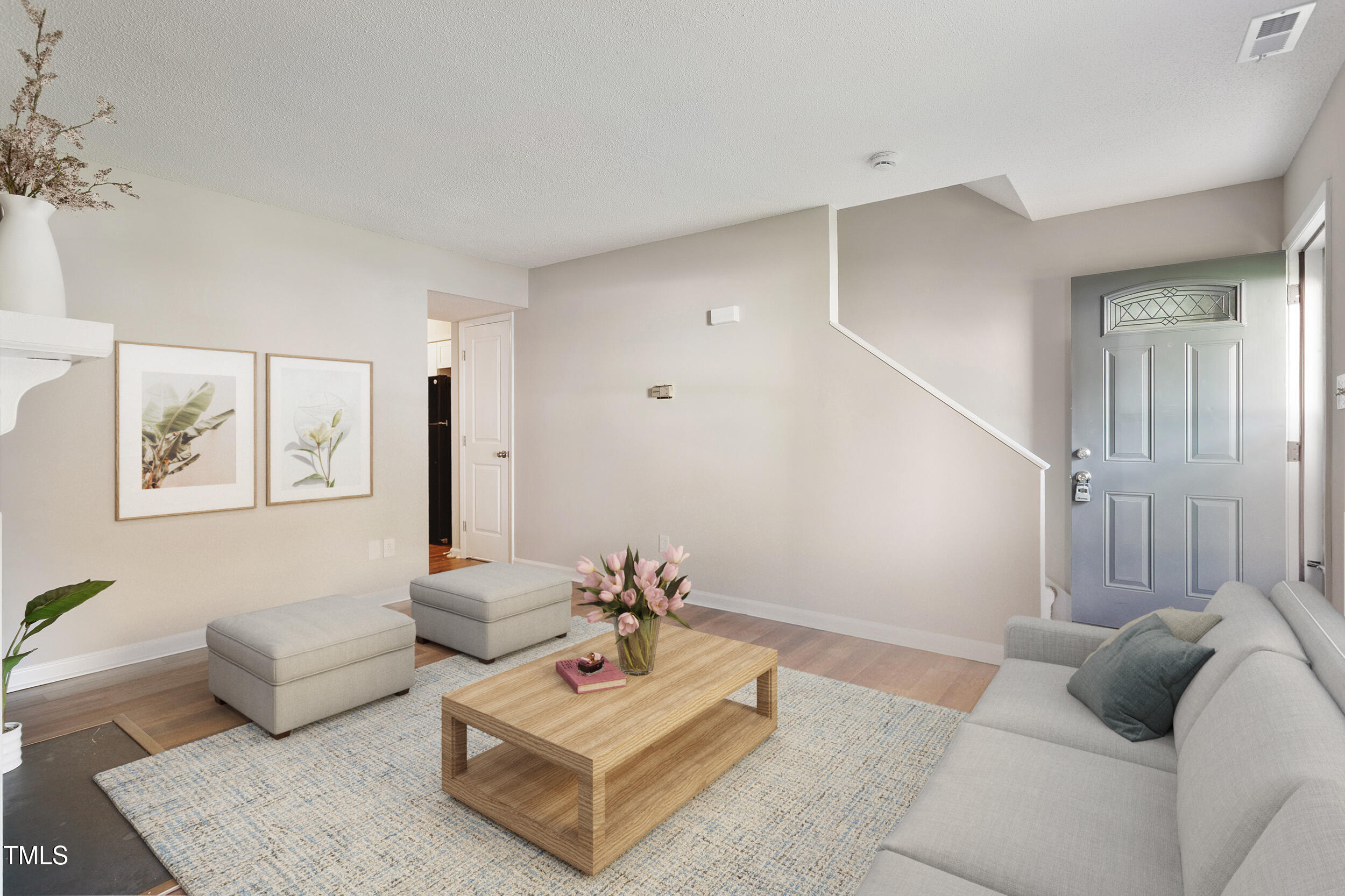 118 Rhum Place Garner, NC 27529 - Photo 3 of 26 a living room with furniture and wooden floor