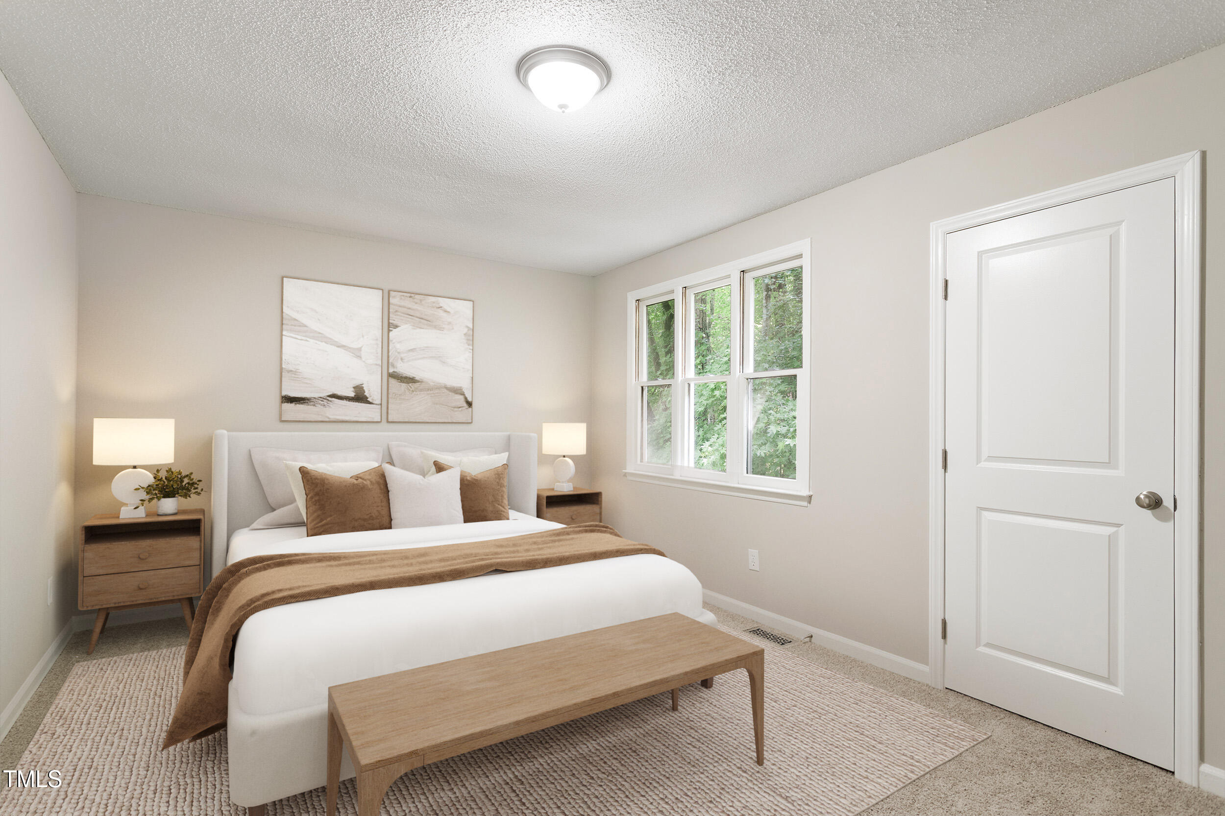 118 Rhum Place Garner, NC 27529 - Photo 7 of 26 a bedroom with a bed and a window