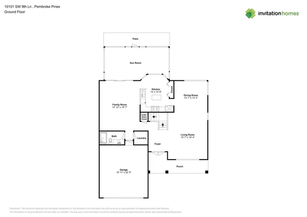 $4,180 | 10101 Southwest 9th Lane, Pembroke Pines, FL 33025