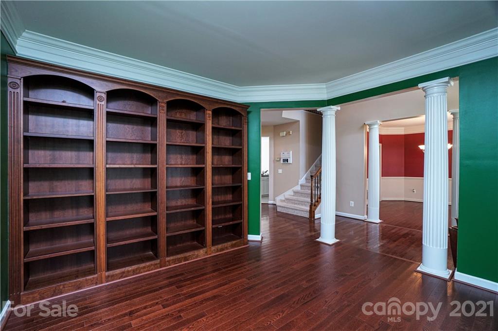 914 Chevis Court Fort Mill, SC 29708 - Photo 17 of 47 a view of an empty room with wooden floor and closet