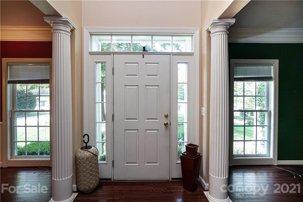 914 Chevis Court Fort Mill, SC 29708 - Photo 9 of 47 a view of entryway with wooden floor