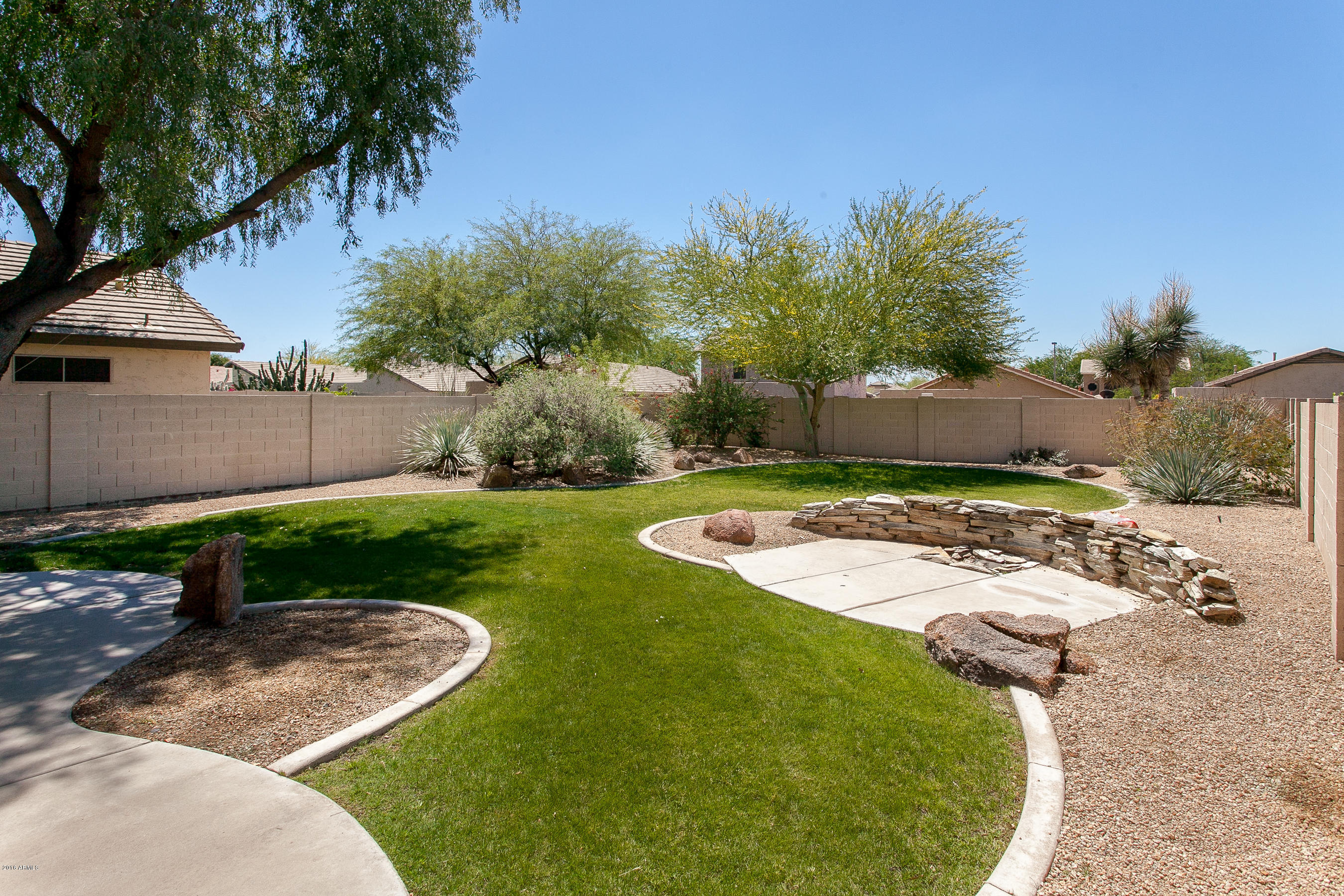 4815 East Mossman Road Phoenix, AZ 85054 - Photo 26 of 28 2nd Patio & Fire Pit