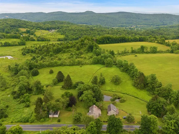 a view of an outdoor space and a yard