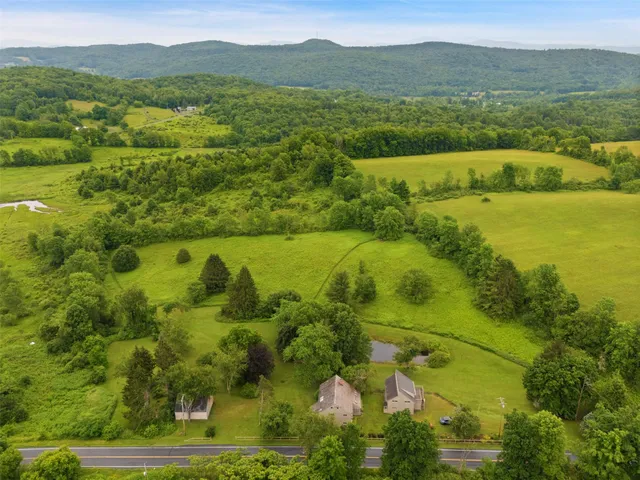 a view of an outdoor space and a yard