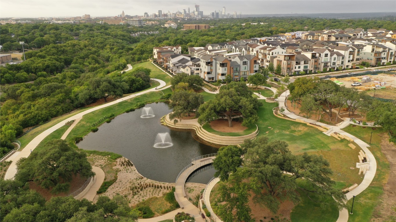 4309 Prevail Lane, Unit 18 Austin, TX 78731 - Photo 22 of 40 an aerial view of a house with outdoor space