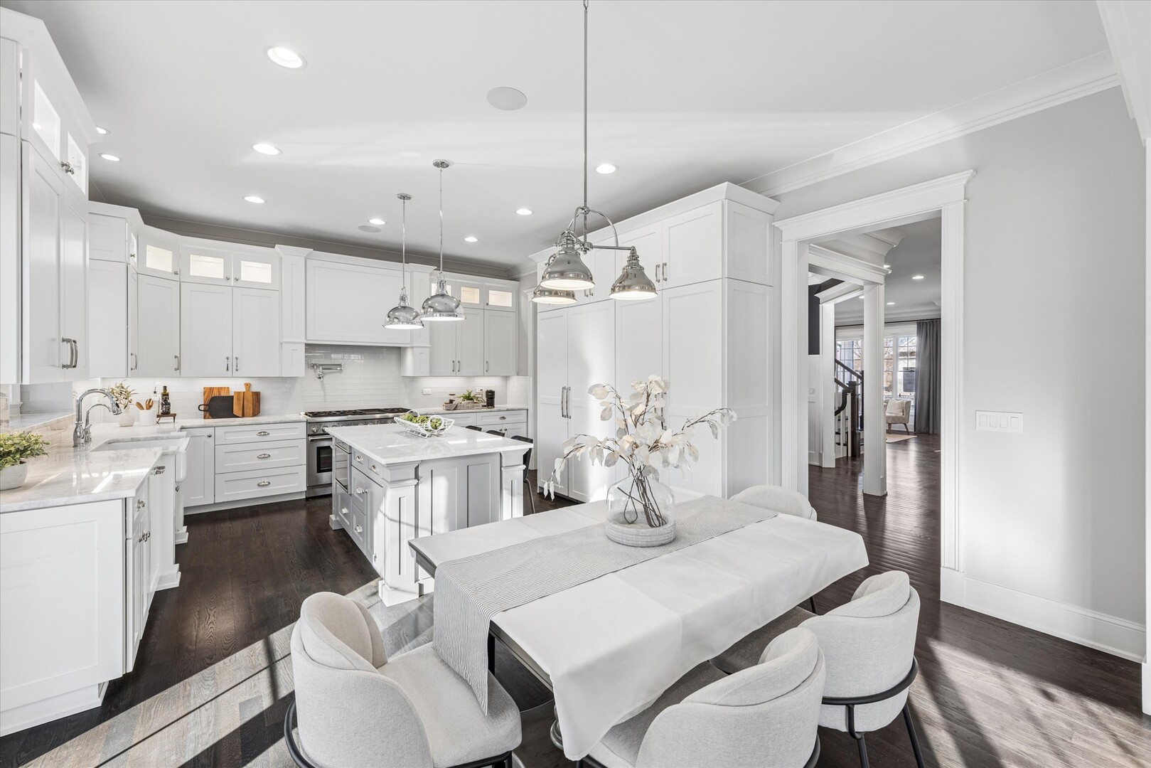 502 South Fairview Avenue Elmhurst, IL 60126 - Photo 10 of 36 a kitchen with white cabinets and stainless steel appliances