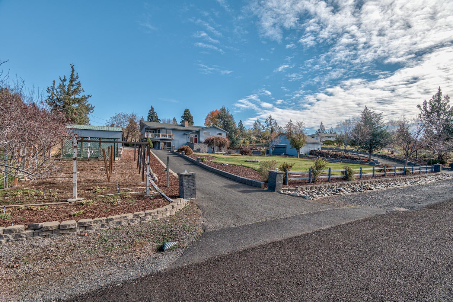 2101 Southwest Locust Way Madras, OR 97741 - Photo 44 of 50 Front Drone North Driveway