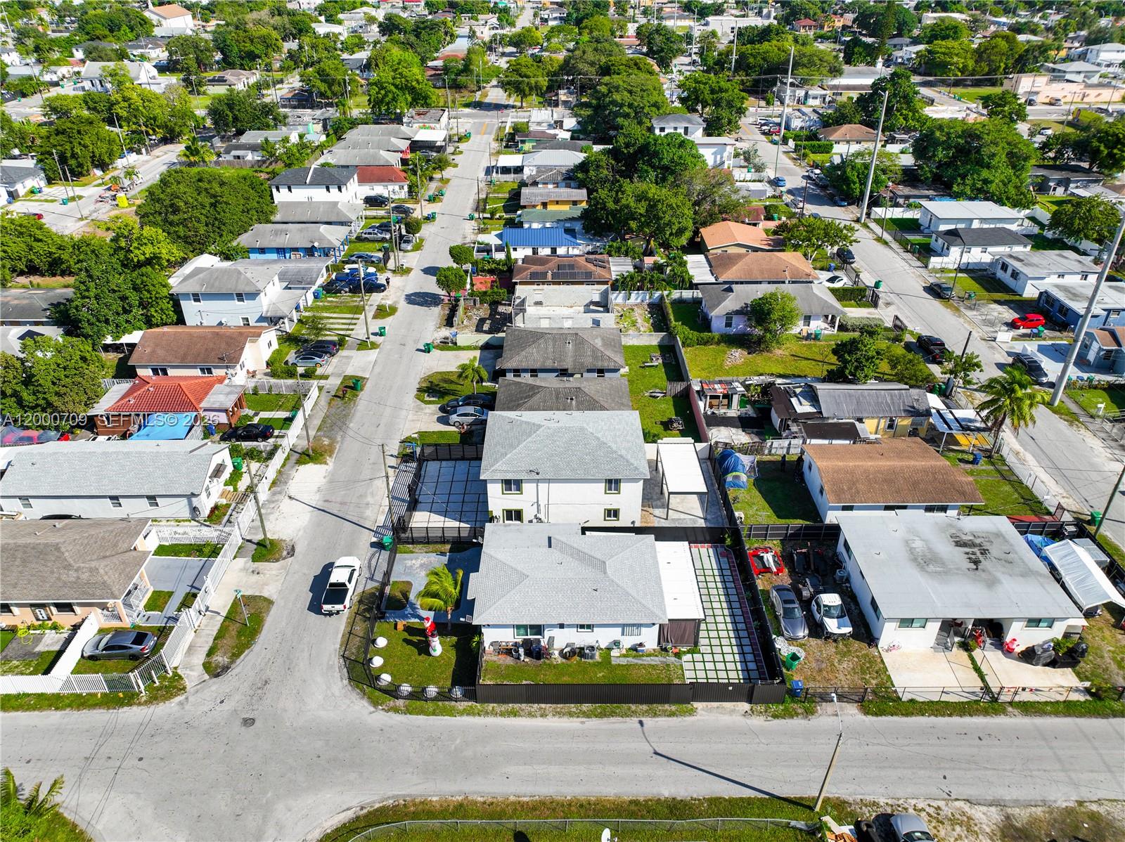 1886 Northwest 68th Street Miami, FL 33147 - Photo 53 of 56 an aerial view of a city