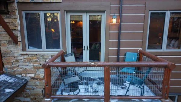 a view of a house with a patio