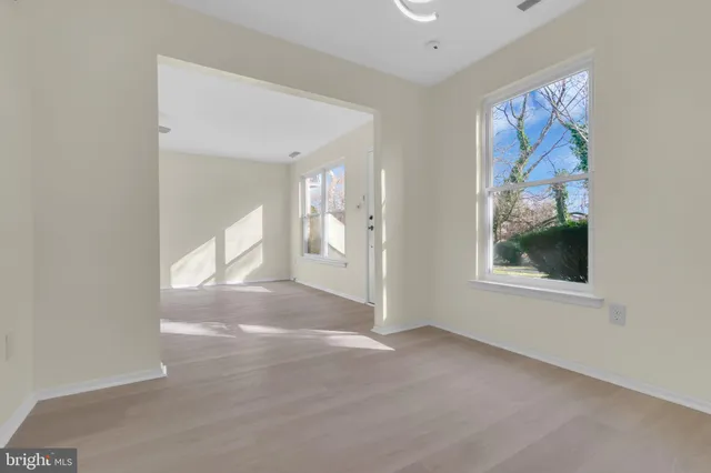 a view of livingroom and window