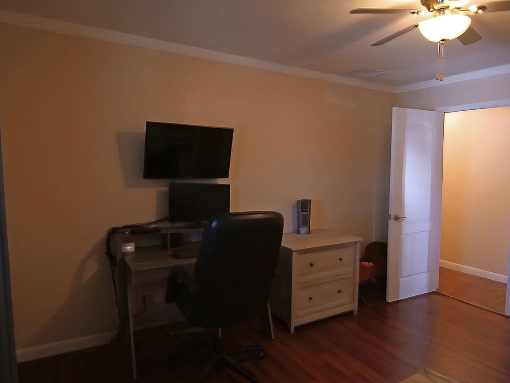 11 Kennedy Court Philo, IL 61864 - Photo 20 of 35 a view of a workspace with furniture and wooden floor