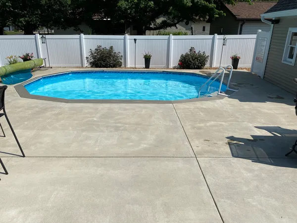 a view of outdoor space and yard