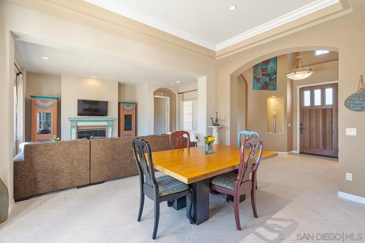 17065 Butterfield Trail Poway, CA 92064 - Photo 12 of 71 a view of a dining room with furniture