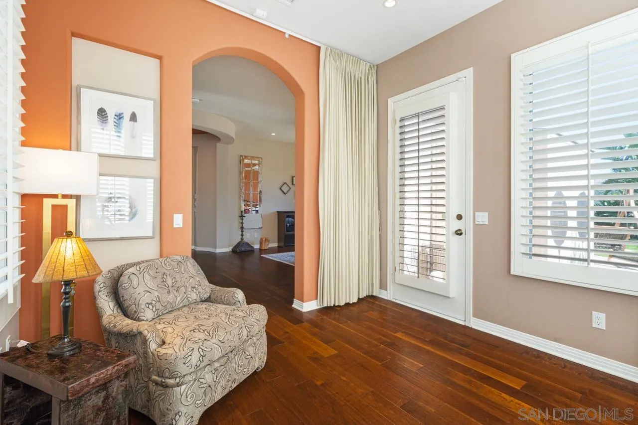17065 Butterfield Trail Poway, CA 92064 - Photo 35 of 71 a living room with furniture and a wooden floor