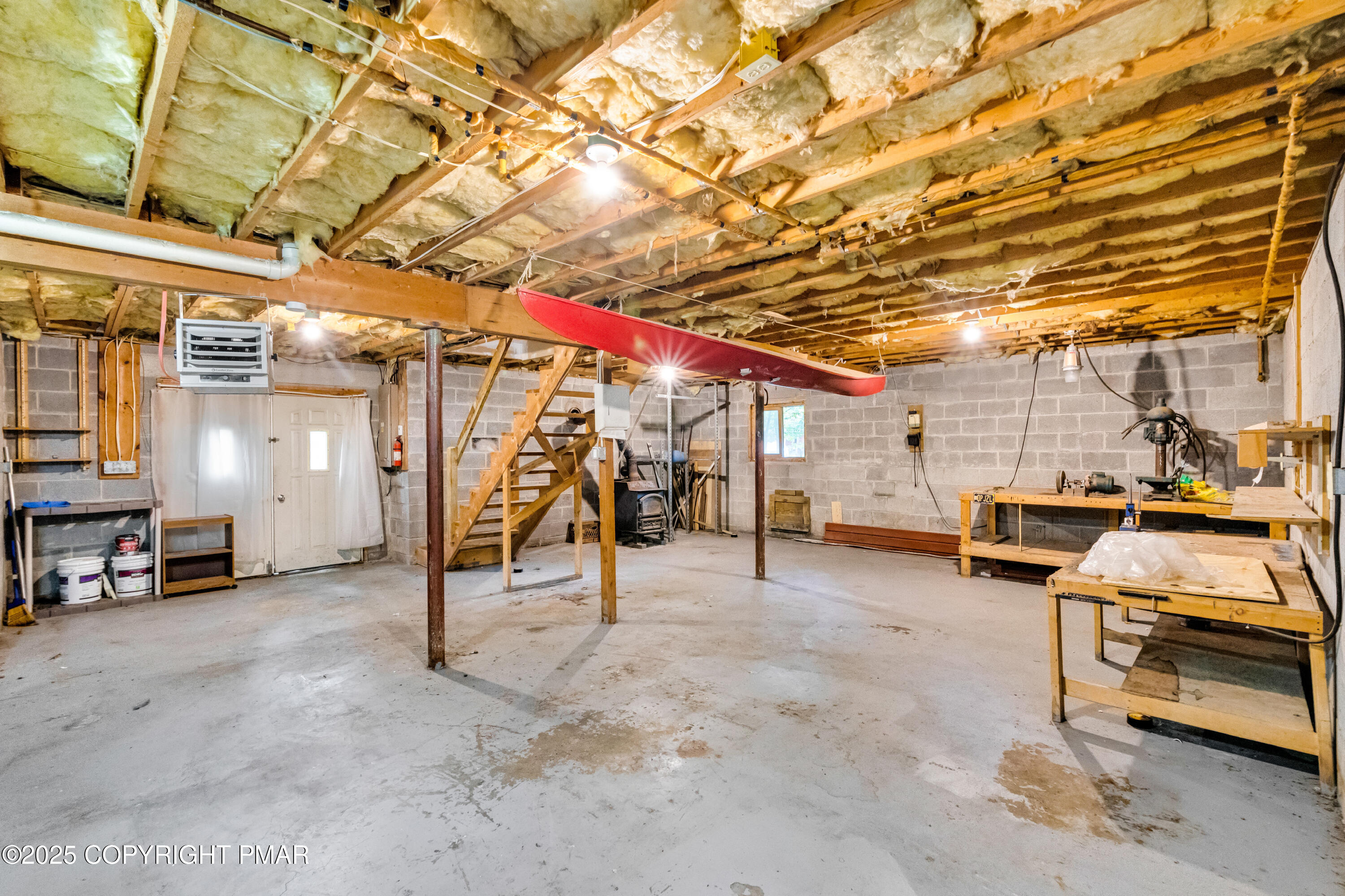 106 Carnforth Drive Bushkill, PA 18324 - Photo 32 of 73 a view of parking garage with cars