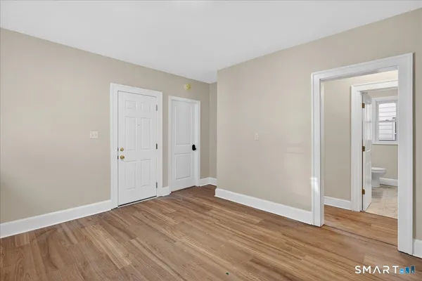 wooden floor in an empty room