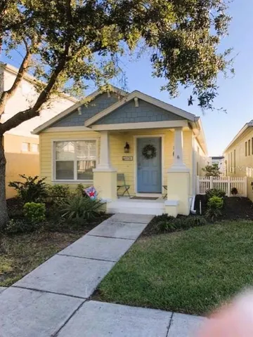 a front view of house with yard