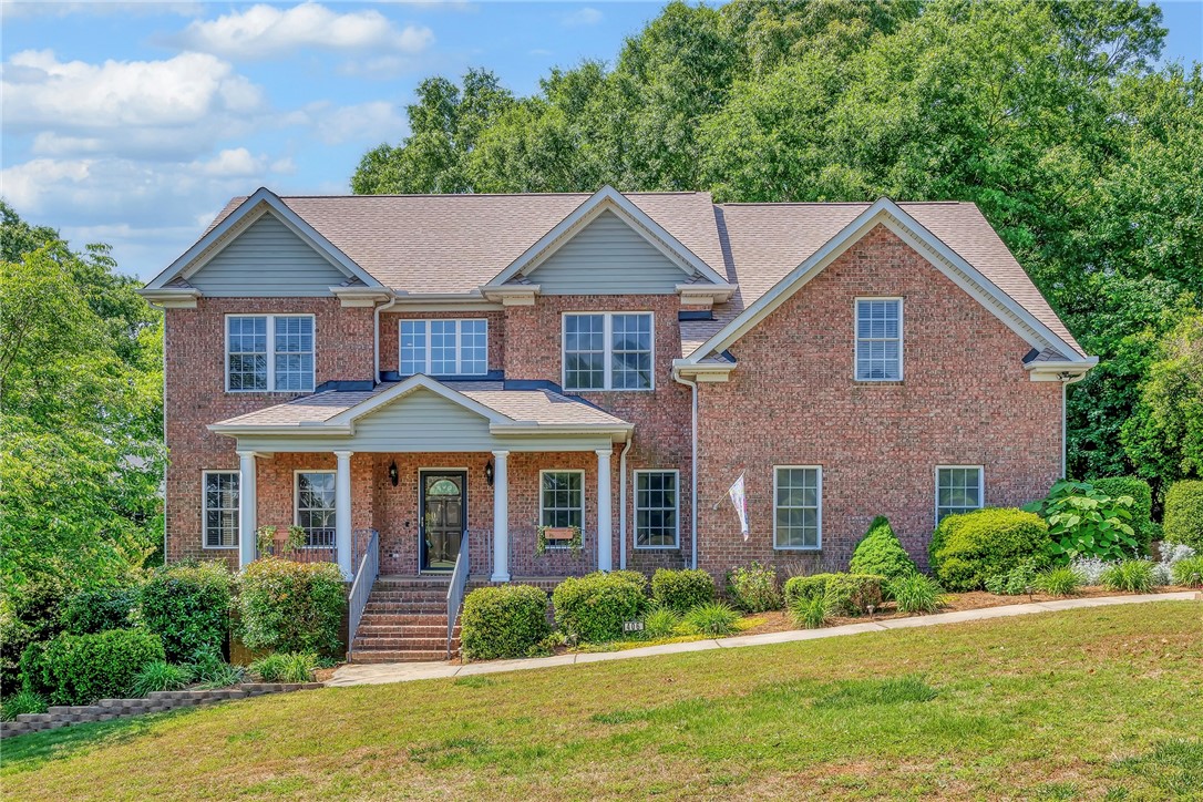 406 Hopewell Ridge Anderson, SC 29621 - Photo 1 of 46 This classic brick residence features a welcoming porch, lush landscaping, and a well-maintained lawn.