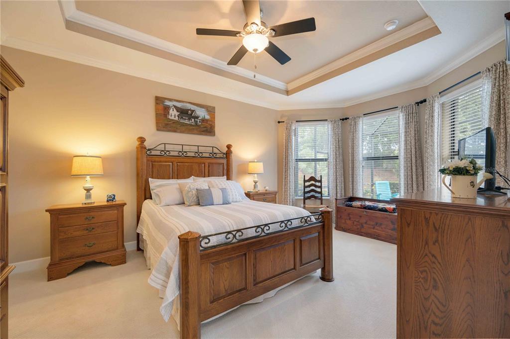 13202 Torresina Terrace Lakewood Ranch, FL 34211 - Photo 12 of 35 a bed room with a bed and a large window