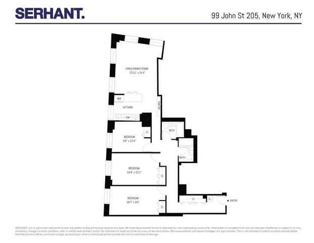 $1,750,000 | 99 John Street, Unit 205 | Financial District