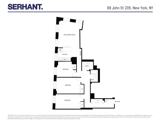 $1,750,000 | 99 John Street, Unit 205 | Financial District