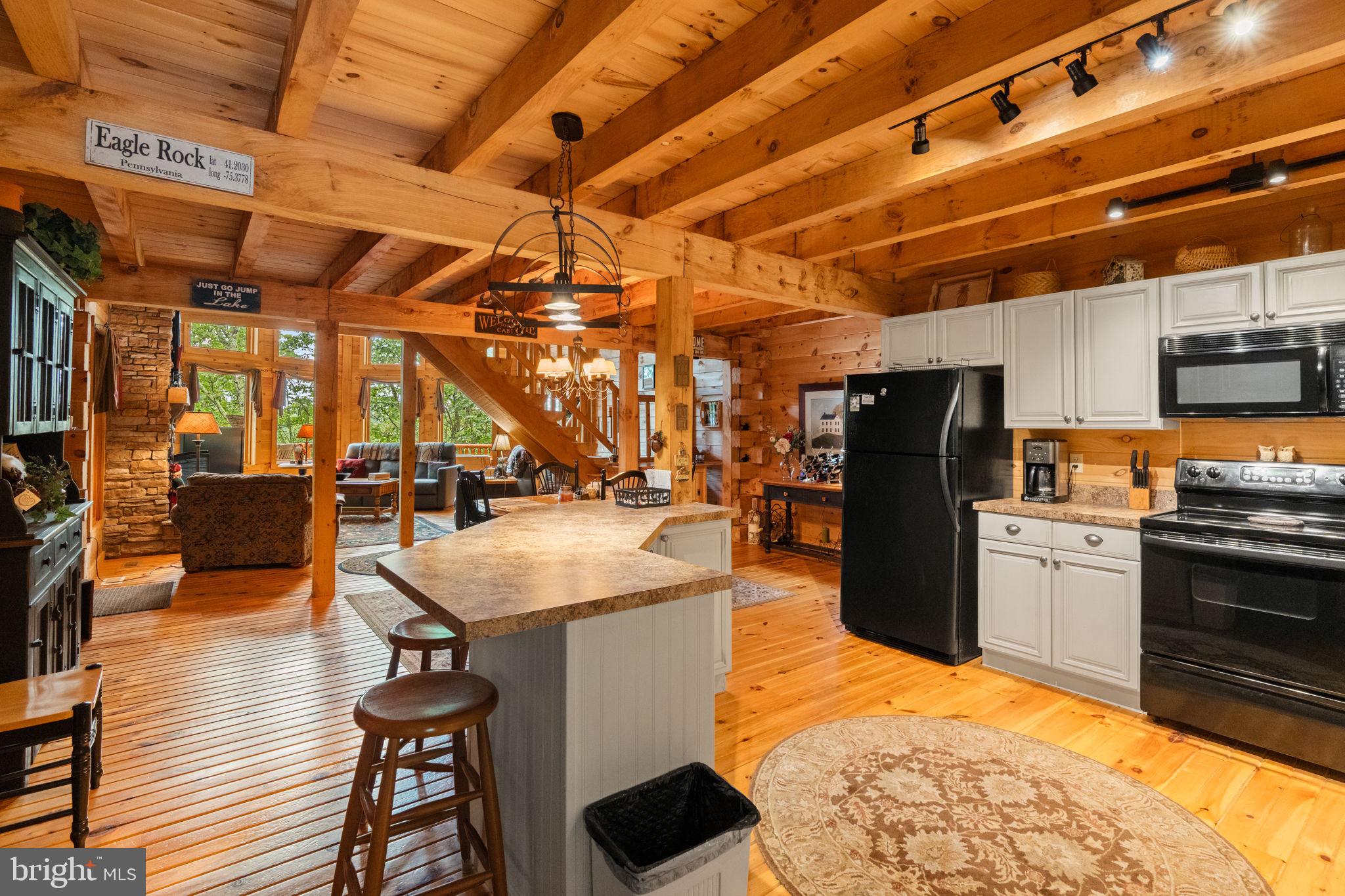 114 Summit Road Hazleton, PA 18202 - Photo 11 of 66 open concept kitchen dining and living room