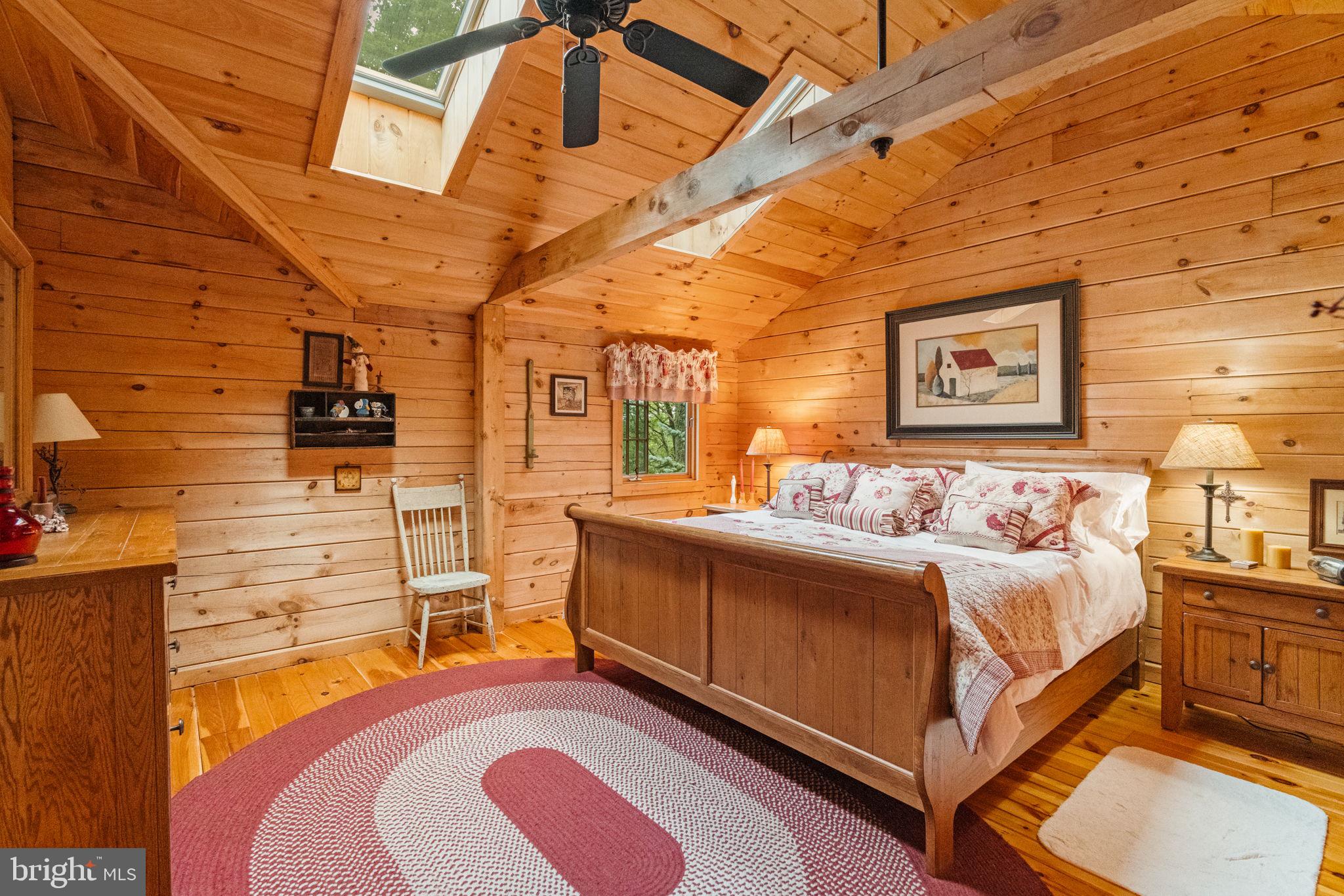 114 Summit Road Hazleton, PA 18202 - Photo 28 of 66 primary bedroom with skylights and ensuite