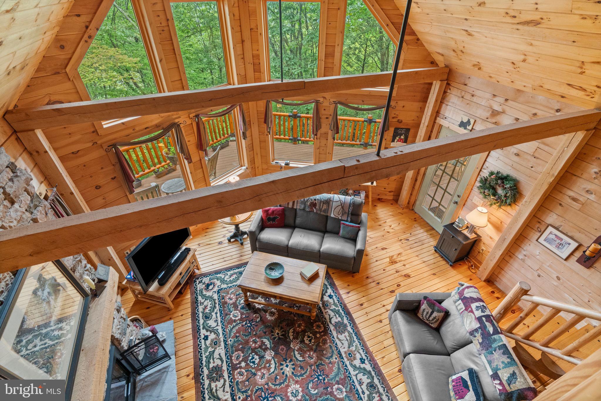 114 Summit Road Hazleton, PA 18202 - Photo 38 of 66 view from loft