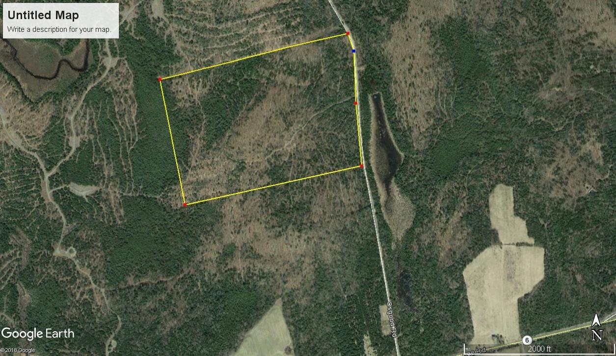 Off Osgood Road Carroll Plt, ME 04487 - Photo 1 of 5 aerial