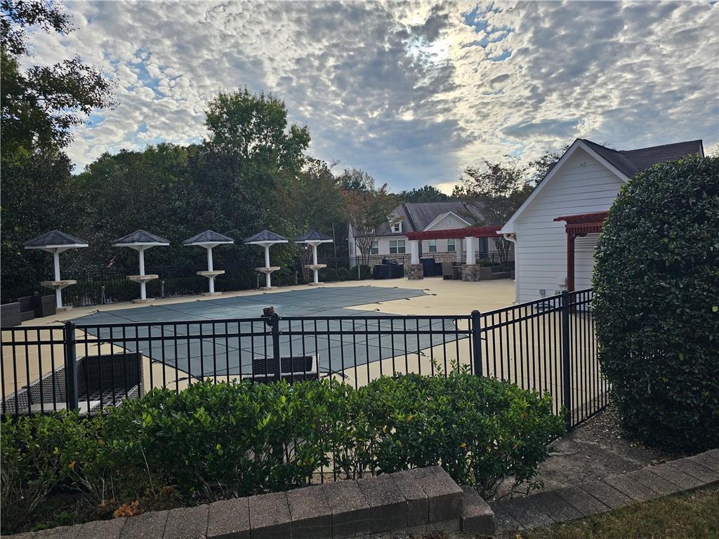 2160 Spikerush Way Buford, GA 30519 - Photo 28 of 29 a view of a house with a deck