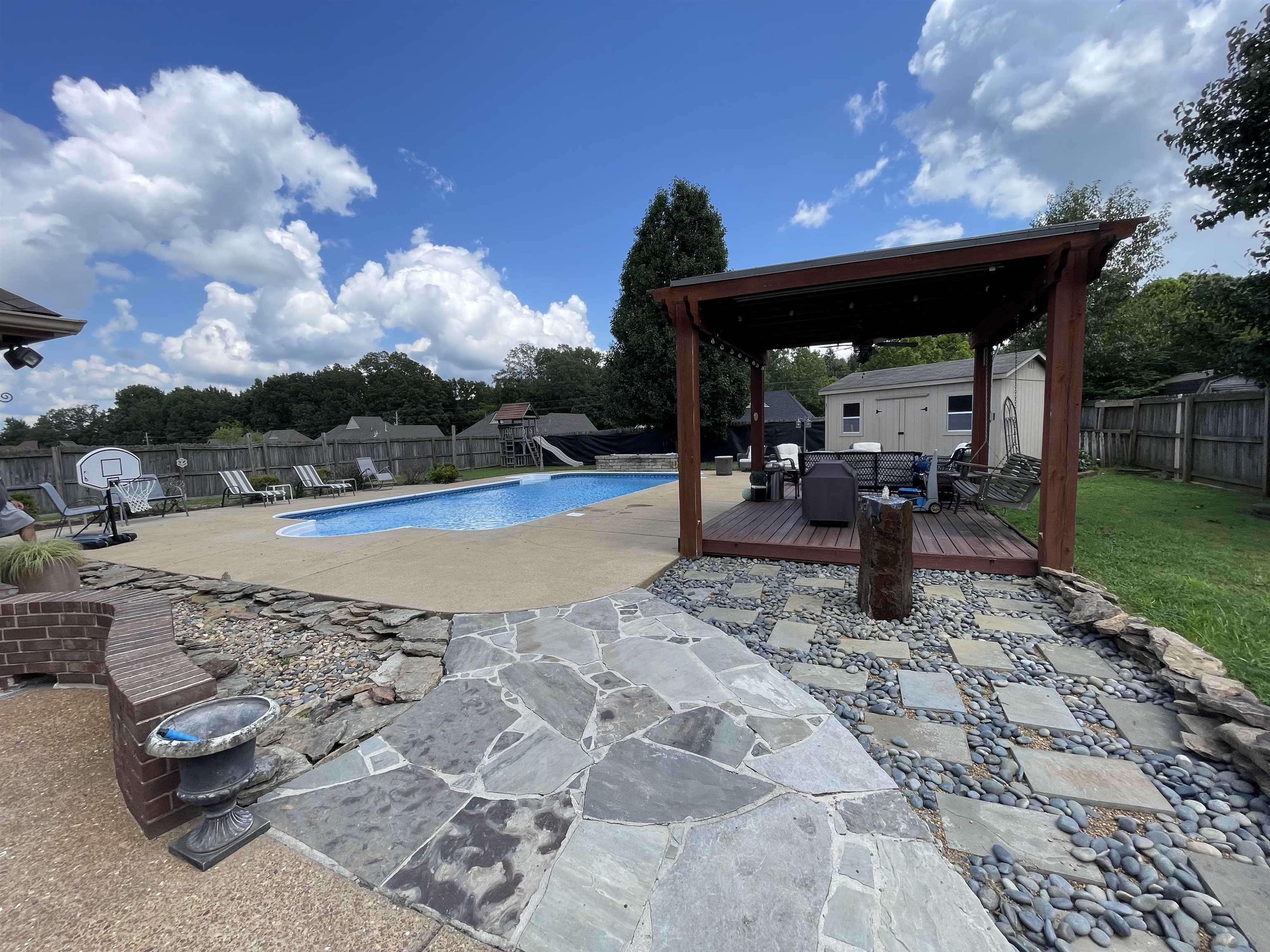 60 Mulberry Cove Oakland, TN 38060 - Photo 18 of 20 a view of outdoor space with seating area