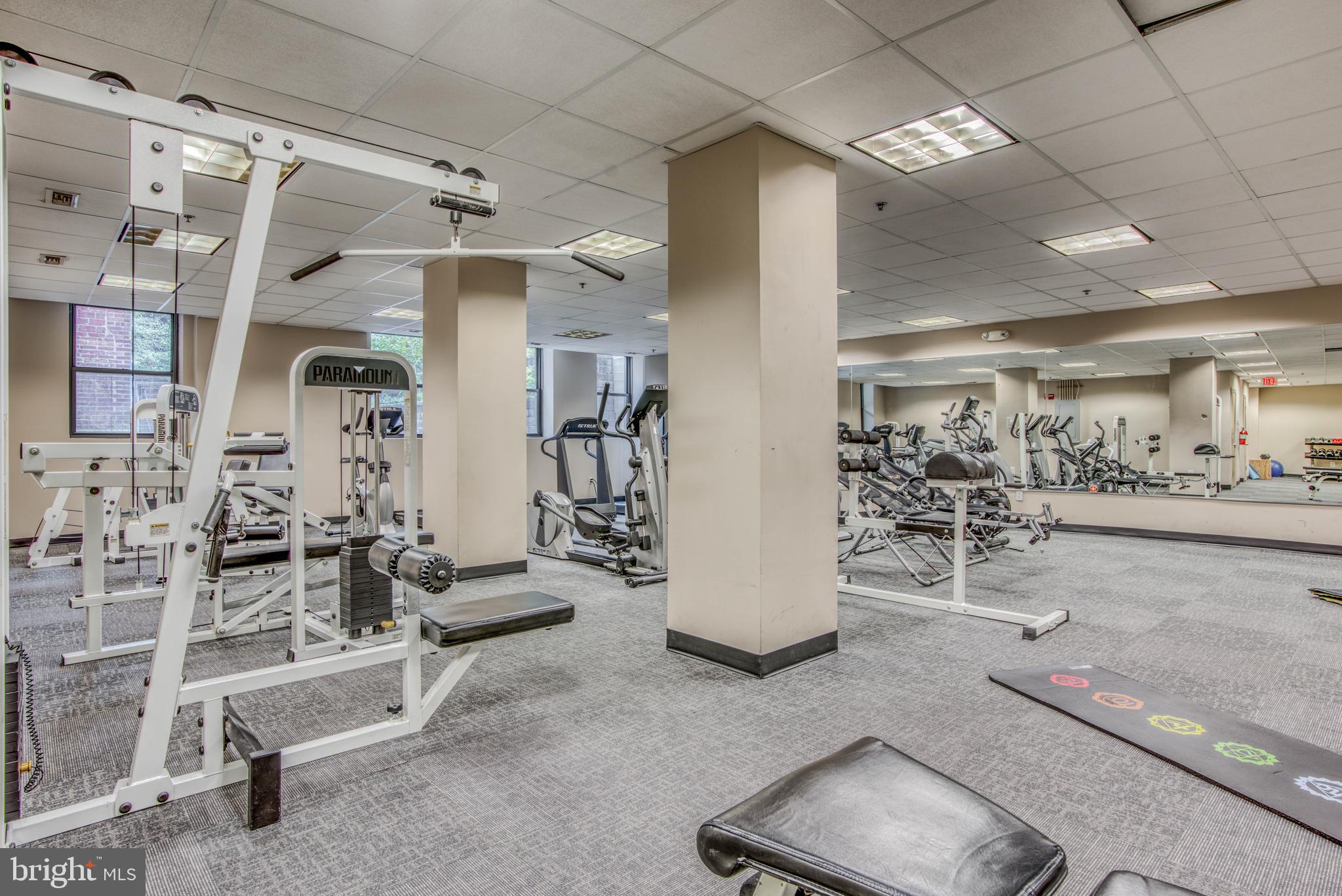 1211 Light Street, Unit T8 Baltimore, MD 21230 - Photo 24 of 33 a view of a room with gym equipment