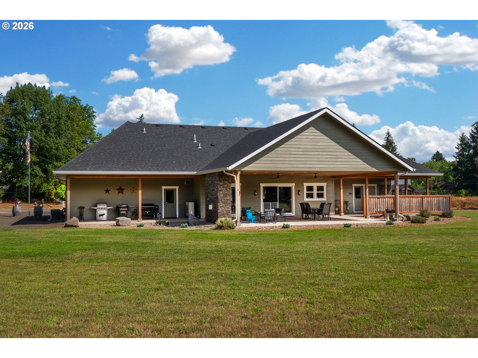 24883 Suttle Road Elmira, OR 97437 - Photo 36 of 44 Covered Patio