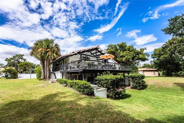 a view of a city with an ocean