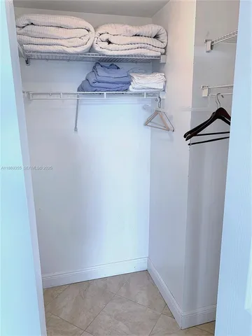 a view of walk in closet