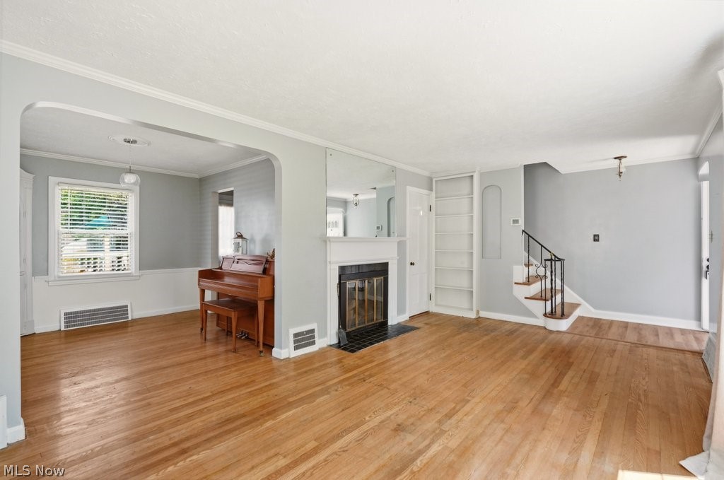 1379 Winston Road South Euclid, OH 44121 - Photo 6 of 30 Living Room with view into Dining Room