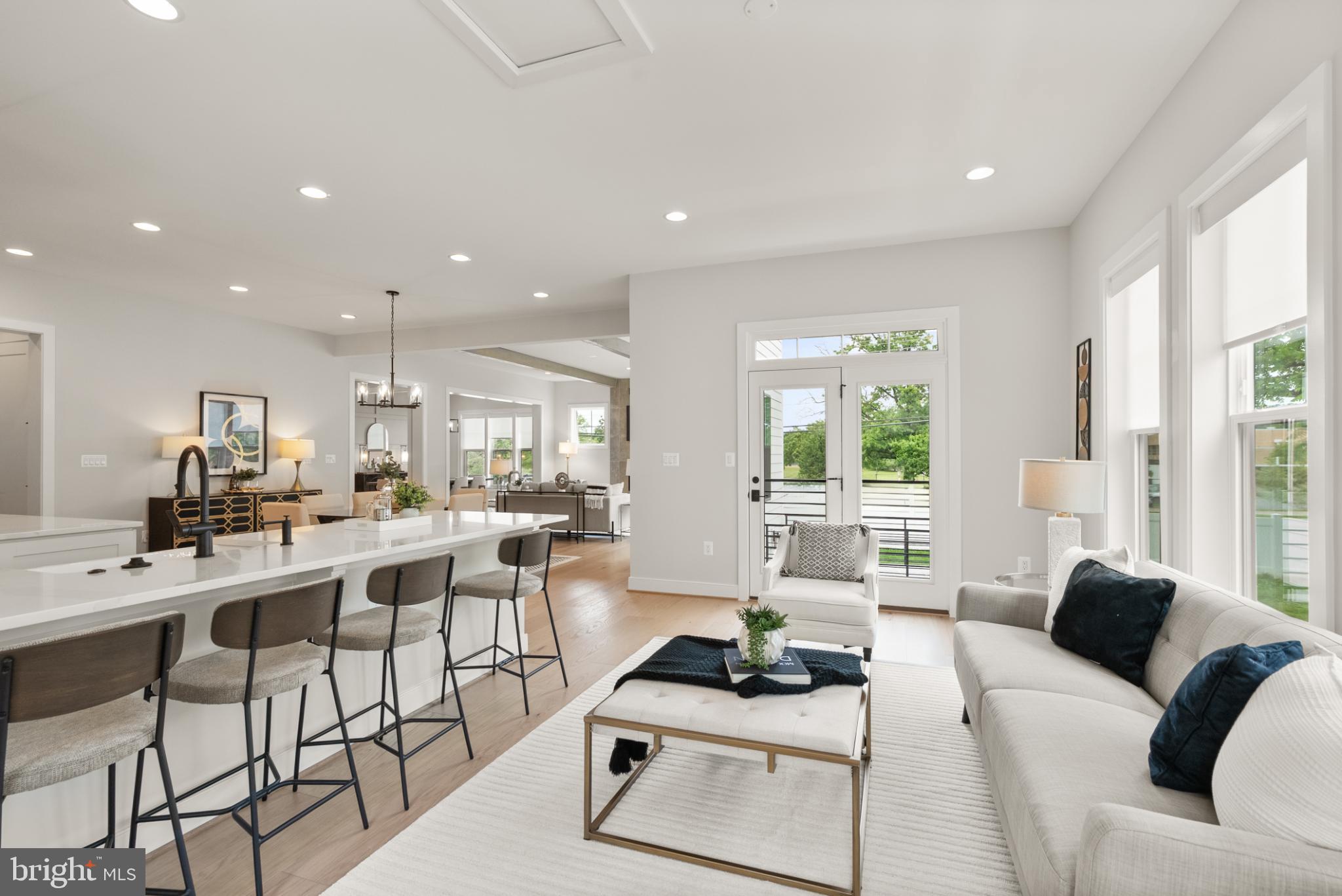 7204 Andrus Road Bethesda, MD 20817 - Photo 8 of 16 Bright and airy open-concept living space.