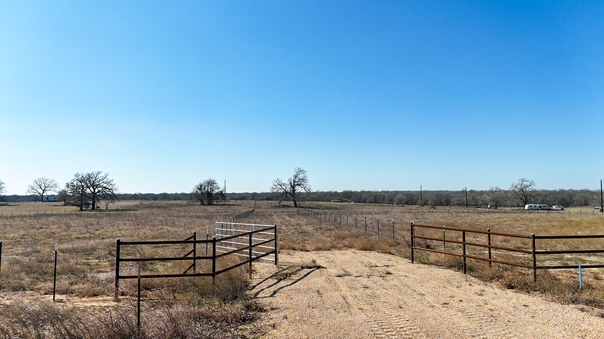 8244 Old Colony Line Road Dale, TX 78616 - Photo 2 of 6 View of yard featuring a rural view