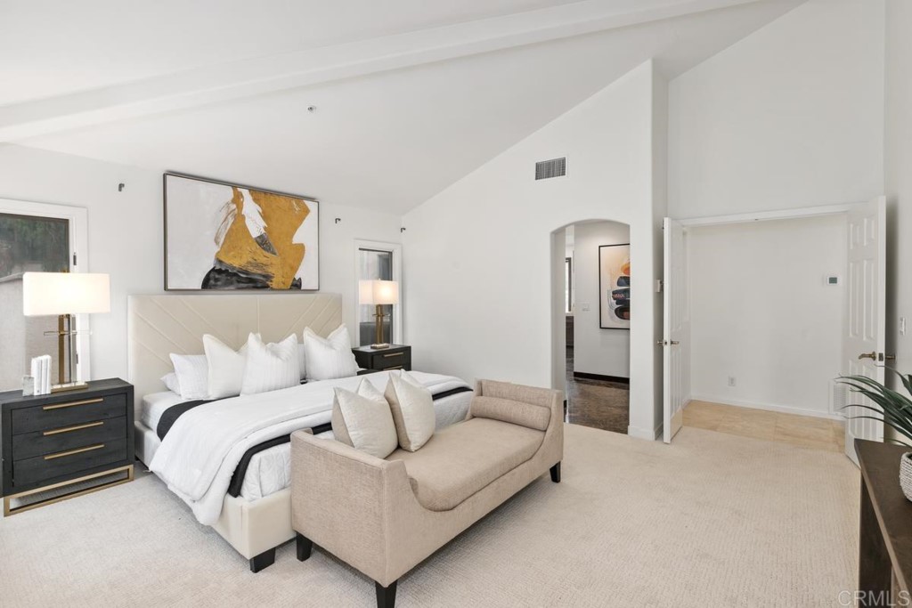 3303 Bumann Road Encinitas, CA 92024 - Photo 20 of 50 a living room with furniture and painting on the wall