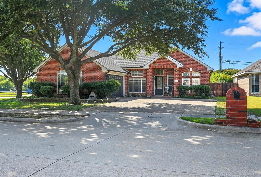 646 Huntington Lane Allen, TX 75002 - Photo 1 of 33 a front view of a house with a yard