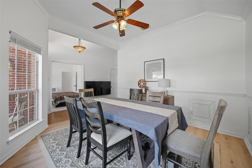 646 Huntington Lane Allen, TX 75002 - Photo 5 of 33 a view of a dining room with furniture and a window