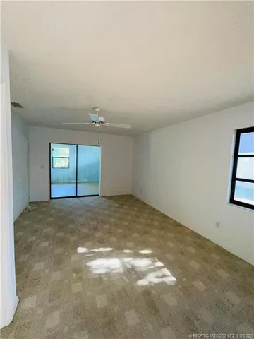 a view of empty room