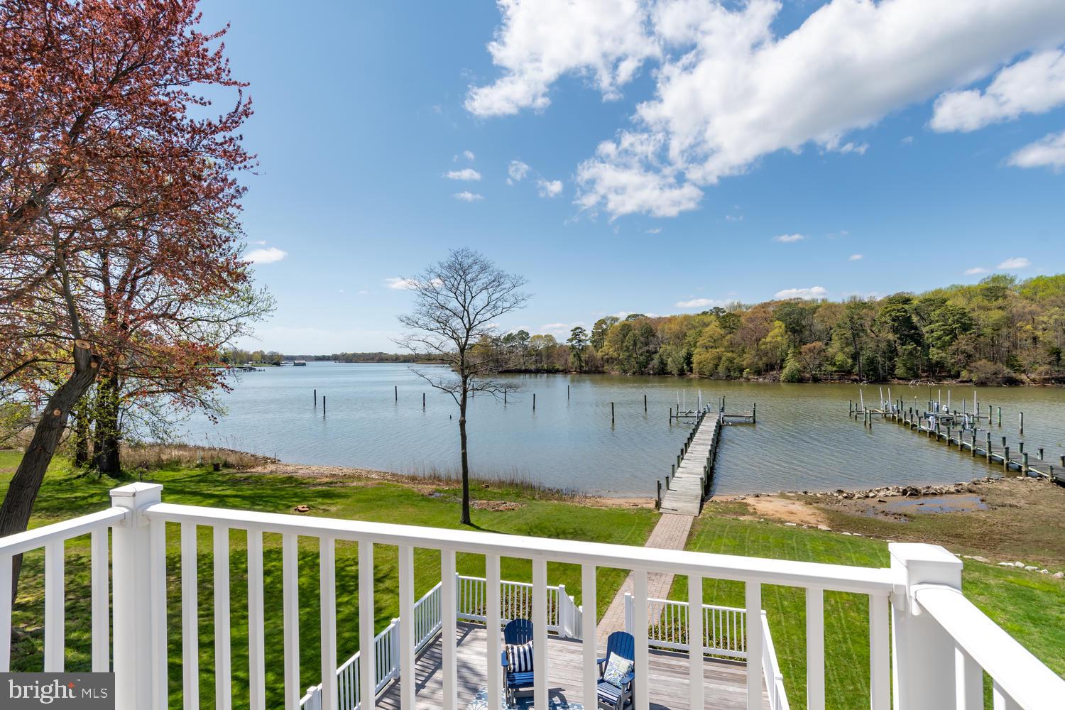 214 Barren Ridge Road Chester, MD 21619 - Photo 22 of 52 Master Balcony