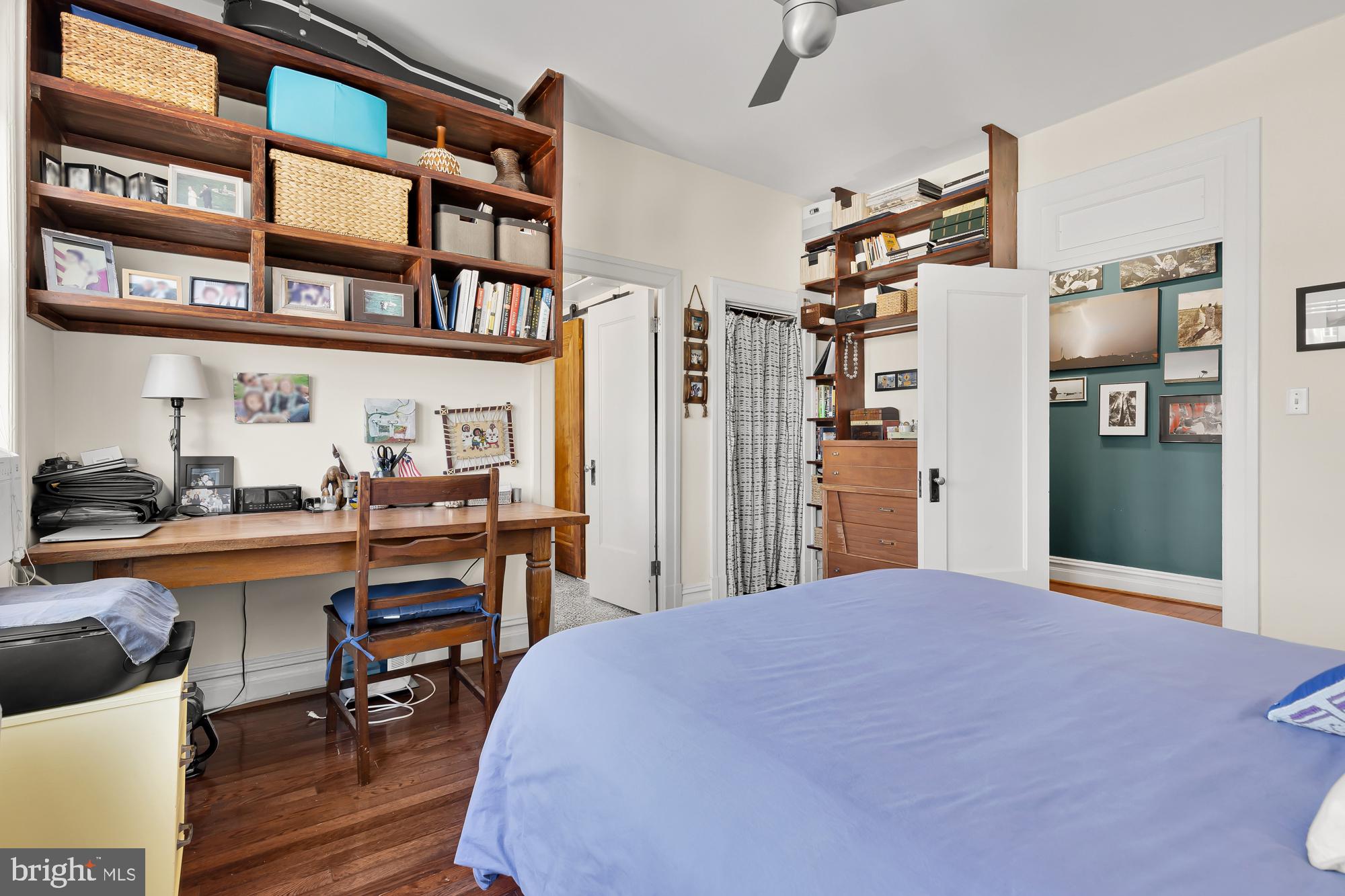 1860 California Street Northwest, Unit 403 Washington, DC 20009 - Photo 12 of 52 Built-in shelving and work from home space