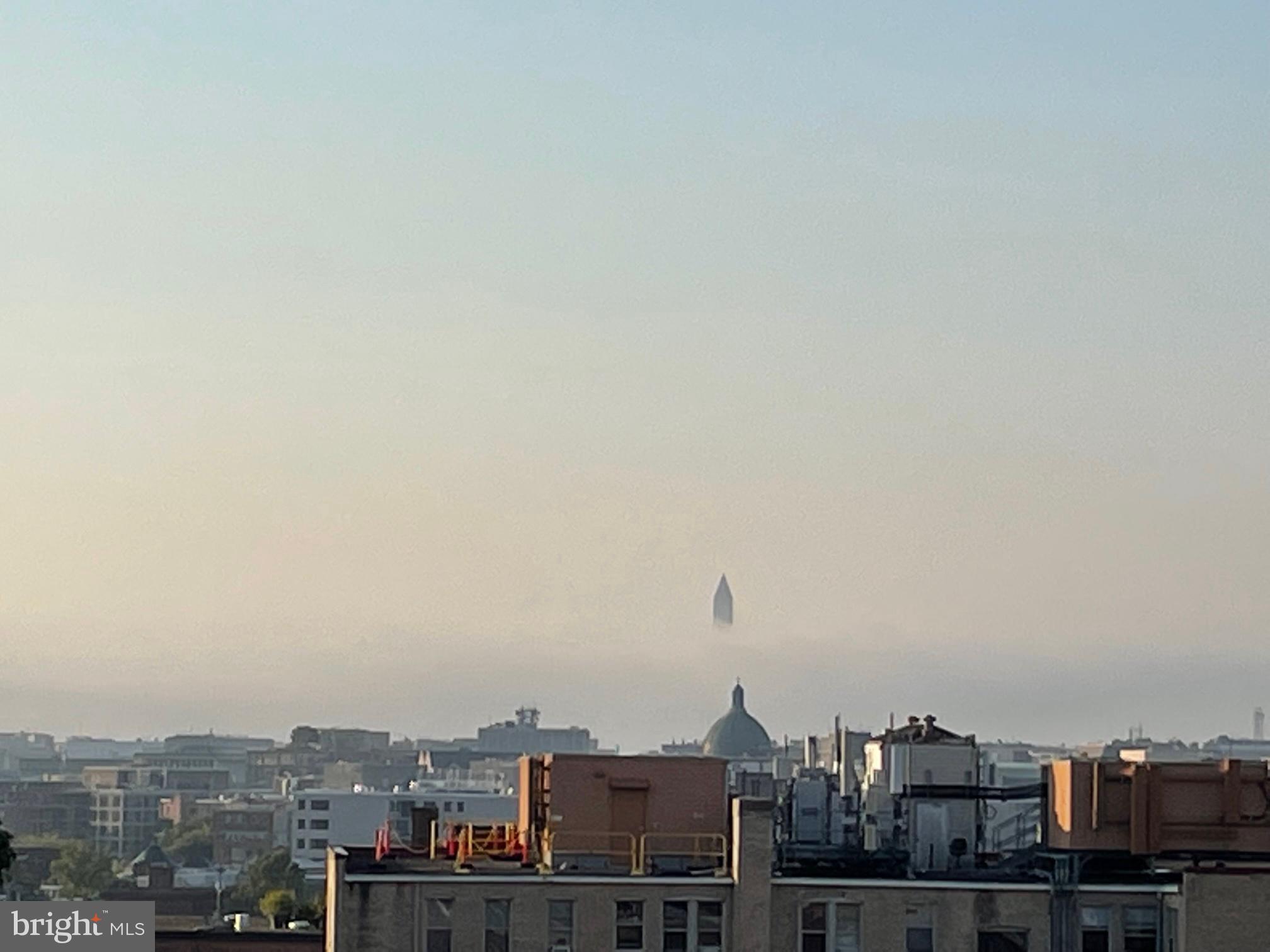 1860 California Street Northwest, Unit 403 Washington, DC 20009 - Photo 27 of 52 Low fog blankets the monument